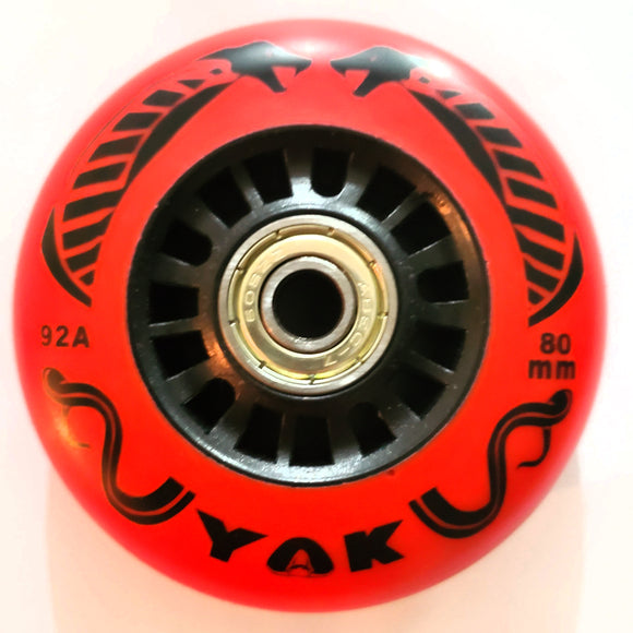 80mm Replacement Inline Skate Wheels, for Full Size RipStik, Micro Mini & Micro Maxi Kick Scooter