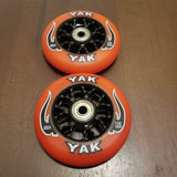 100mm scooter or inline skate outdoor wheels red 88a