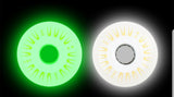76mm Outdoor replacement LED Inline Skate or Ripstik wheels