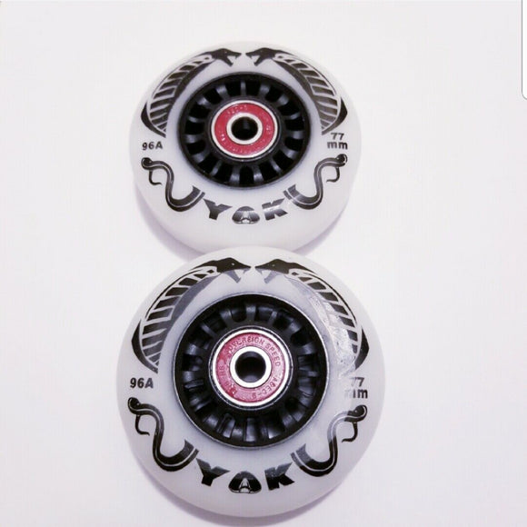 Razor RipStik Outdoor Inline Skate Wheels with Bearings 76mm 77mm 78mm 80mm strong long lasting