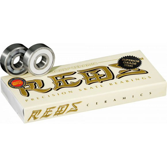 bones reds ceramic skate bearings 8mm / 608 standard size