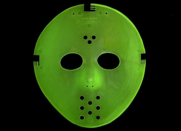 Jason Voorhees Friday the 13th Halloween Mask Glow-in-the-dark