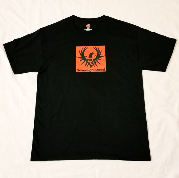 skateboard logo t shirt supreme cotton sovereign speed phoenix