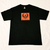 skateboard logo t shirt mens 100% supreme cotton w sovereign box